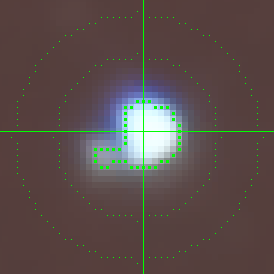 Blob unsuitable for measuring because it is double